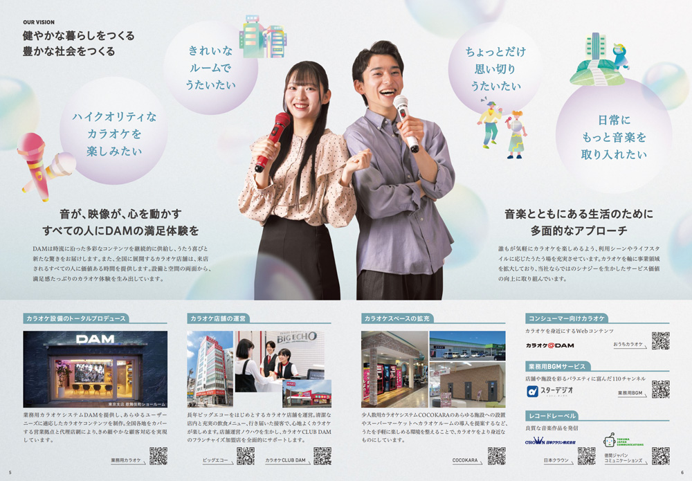 第一興商 パンフレット イラスト