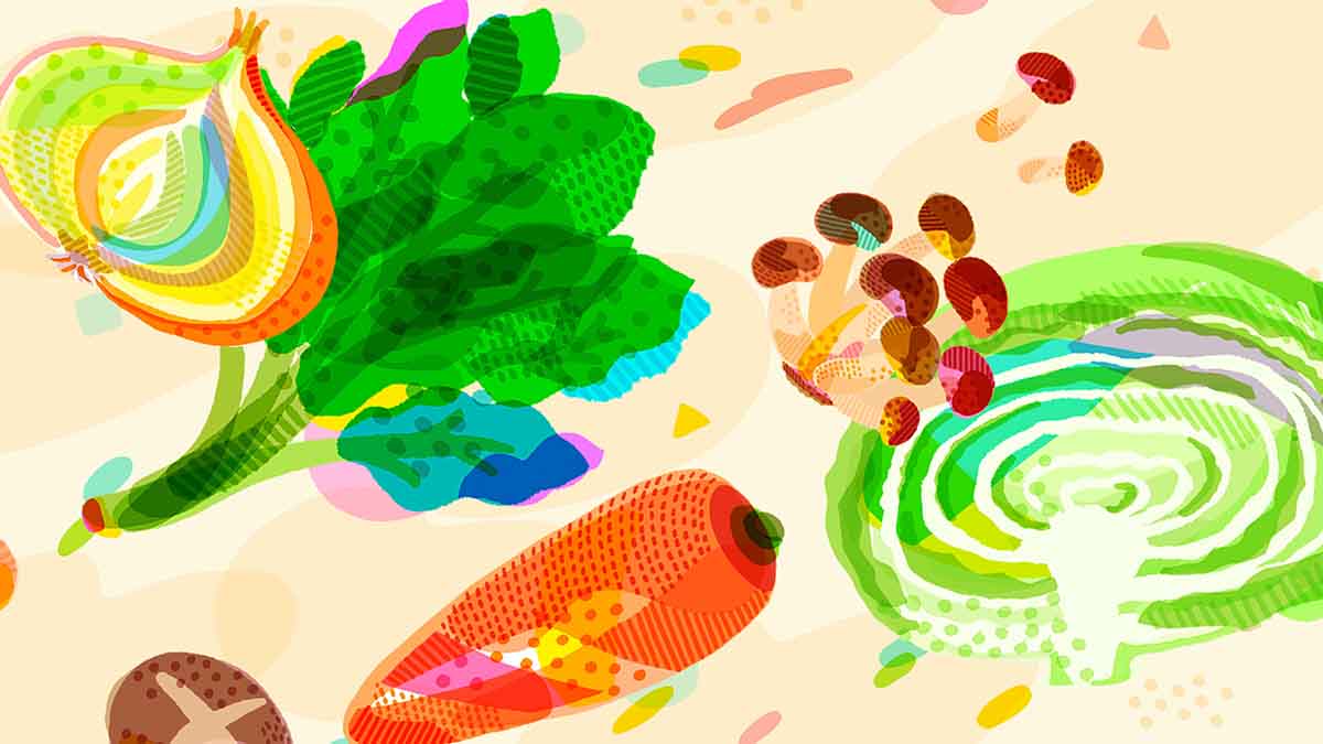 NHK コトコト〜おいしい心と出会う旅〜 OPイラスト